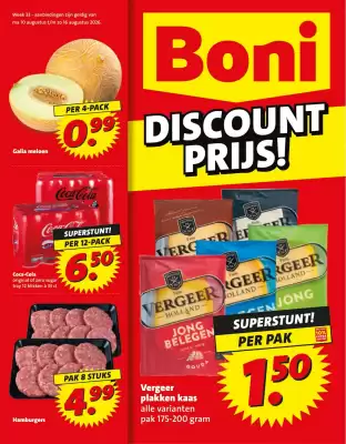 Boni (geldig t/m 16-08)