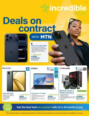 Incredible Connection (valid until 7-09)