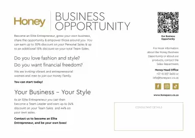Honey Fashion Accessories catalogue Page 33