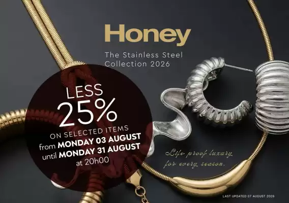 Honey Fashion Accessories (valid until 31-08)