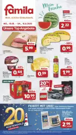 Famila Nord West Prospekt woche 33 Seite 1