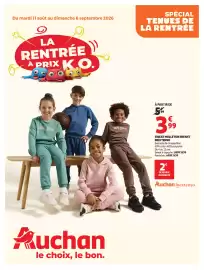 Catalogue Auchan page 1: INEXTENSO SWEAT MOLLETON ENFANT €3,99