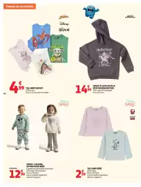 Catalogue Auchan page 10: TEE-SHIRT ENFANT €4,99, KPOP DEMON HUNTERS SWEAT À CAPUCHE FILLE €14,99