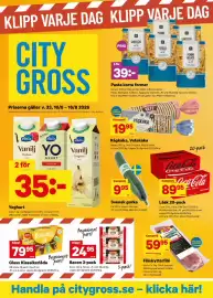 City Gross reklamblad vecka 33 Sida 1