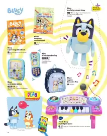 Intertoys Speelboek 2026 Pagina 11: Bluey super mega kleurboek €20,49, Bluey het grote voorleesboek €2.014.795,00