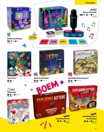 Intertoys Speelboek 2026 Pagina 126: Exploding Kittens €19,95
