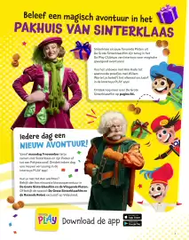 Intertoys Speelboek 2026 Pagina 8: Beleef een magisch avontuur in het PAKHUIS VAN SINTERKLAAS Sinterklaas en jouw favoriete