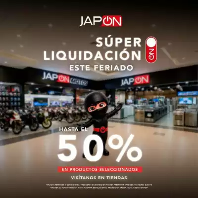 Almacenes Japón (válido hasta 23-08)