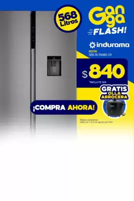 La Ganga (válido hasta 10-08)