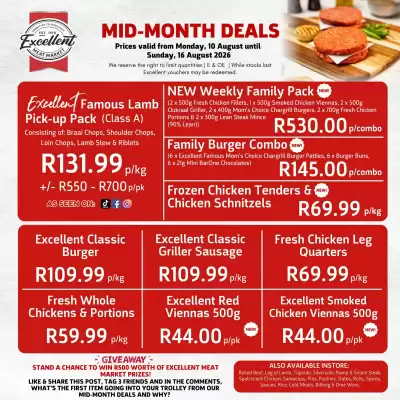 Excellent Meat Market catalogue (valid until 16-08)