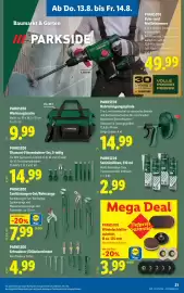 Lidl Flugblatt woche 33 Seite 25
