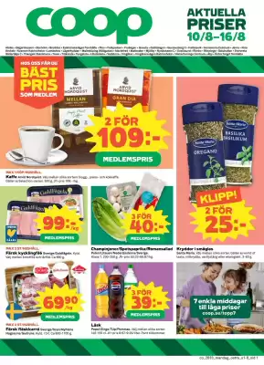 Coop reklamblad