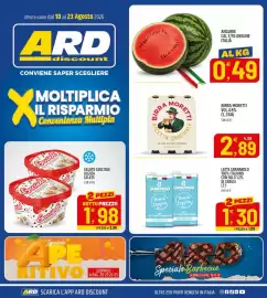 Volantino Ard Discount Pagina 1: Gocciole €1,98, Angurie €0,49