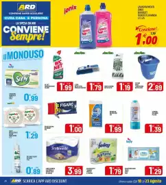 Volantino Ard Discount Pagina 24: Asciugatutto Agrumi Fantasy €1,79, Carta igienica Scottonelle €3,99