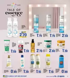 Volantino Ard Discount Pagina 25: Shampoo tale of essence idratante/nutriente €1,19
