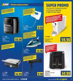Volantino Ard Discount Pagina 31: Friggitrice ad aria Houstyle €34,90, Ferro da stiro Houstyle €13,90