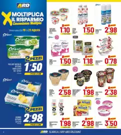 Volantino Ard Discount Pagina 4: Dessert proteico senza lattosio cioccolato/ vaniglia €1,98