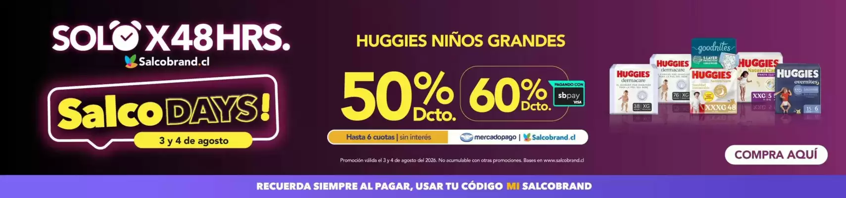 Salcobrand (válido hasta 18-08)