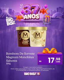 Encarte Big Box semana 33 Página 10: Bombom de sorvete magnum monobites sabores €17,98