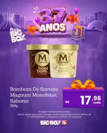 Encarte Big Box semana 33 Página 10: Bombom de sorvete magnum monobites sabores €17,98
