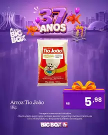 Encarte Big Box semana 33 Página 4: Arroz tio joão €5,98