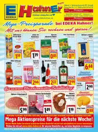 EDEKA Hahner Prospekt Seite 1