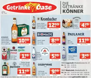 Getränke Oase Prospekt Seite 1