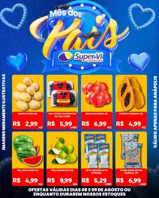 Catálogo Super Vi Supermercados (válido até 9-08)