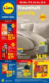 Lidl Prospekt woche 34 Seite 1