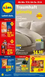 Lidl Prospekt woche 34 Seite 1