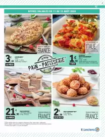 Catalogue E.Leclerc page 17: MAXI CHOUQUETTES €2,90, PAIN SURPRISE €21,90