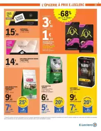 Catalogue E.Leclerc page 33: L'OR Espresso €1,14, Malongo Café Grains Petits Producteurs €7,39