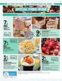 Catalogue E.Leclerc page 4: PERLES DES MERS €7,89, L'APÉRO D'ACHILLE €2,99