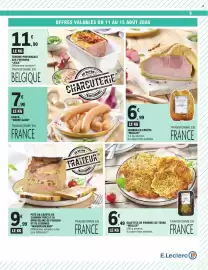 Catalogue E.Leclerc page 9: Maison bolard Pâté en croûte de saumon farci à la mousseline de poisson et de légumes €9,99