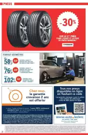 Catalogue E.Leclerc L'Auto page 2: FORFAIT GÉOMÉTRIE €58,90