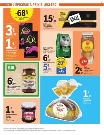 Catalogue E.Leclerc Express page 10: WARCA Café dosettes €5,19, NEUHAUSER Pain spécial avec levain Seigle €1,75