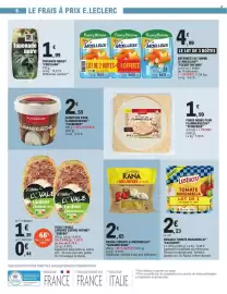 Catalogue E.Leclerc Express page 6: SCHNEIDER Fonds ronds pour flammekueche €1,99