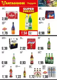 Volantino Vantaggio Cash&Carry Pagina 39: Moretti birra vetro €1,72, Capogiro Spritz Sleeve €1,79