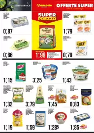 Volantino Vantaggio Cash&Carry Pagina 8: Scaglie di grana padano €1,28, Gran Sore sina Parmigiano Reggiano Grattugiato €1,59