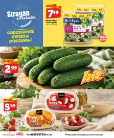 Topaz gazetka tydzień 33 Strona 10: Mix sałat Party Fit&Easy €7,49, Ogórek gruntowy €2,99