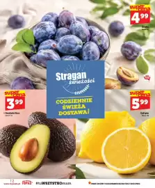 Topaz gazetka tydzień 33 Strona 12: Awokado Hass €3,99, Cytryna €5,99
