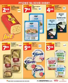 Topaz gazetka tydzień 33 Strona 19: Ser żółty typu szwajcarskiego Włoszczowa €2,69