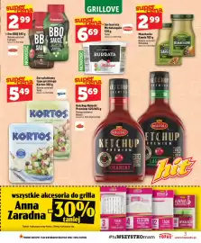 Topaz gazetka tydzień 33 Strona 3: Sos BBQ Classic Podravka €2,99, Ser burrata Michelangelo €6,69