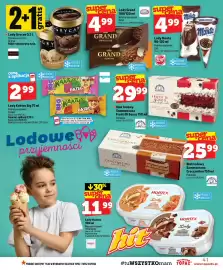 Topaz gazetka tydzień 33 Strona 41: Lody Grand Koral €4,99, Lody Kaktus Big €2,99