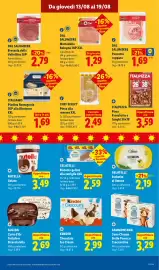 Volantino Lidl settimana 33 Pagina 11: Mortadella Bologna IGP XXL €1,29, ITALPIZZA Pizza Prosciutto e funghi 26x38 €3,59