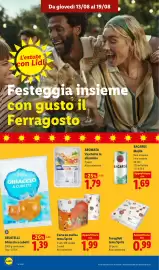 Volantino Lidl settimana 33 Pagina 12: Tovaglioli tema Spritz €0,99, Gelatelli Ghiaccio a cubetti €1,39