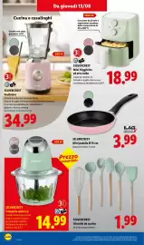 Volantino Lidl settimana 33 Pagina 22: SILVERCREST Mini friggitrice ad aria calda €18,99