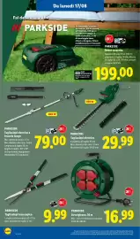 Volantino Lidl settimana 33 Pagina 32: Parkside Avvolgicavo, 10 m €16,99, PARKSIDE Tagliasiepi telescopico €9,99