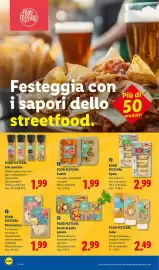 Volantino Lidl settimana 33 Pagina 36: FOOD FESTIVAL Snack di pollo panato €2,99, FOOD FESTIVAL Salse €2,49