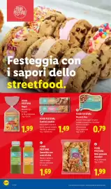 Volantino Lidl settimana 33 Pagina 38: FOOD FESTIVAL Bagel €1,99, FOOD FESTIVAL Dessert duo €0,79